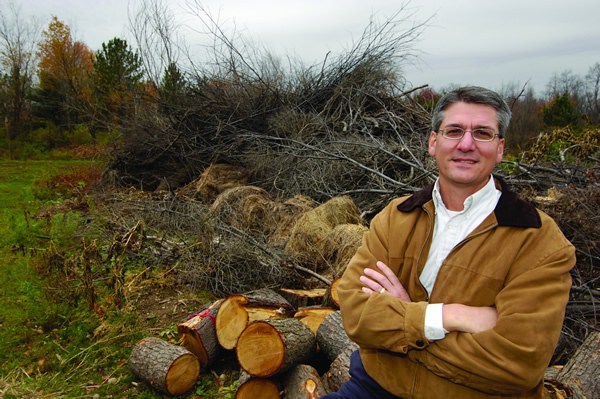 Dr. Charles Ray, sees enormous potential for biofuels in PA's forests; Photo by Pat Little