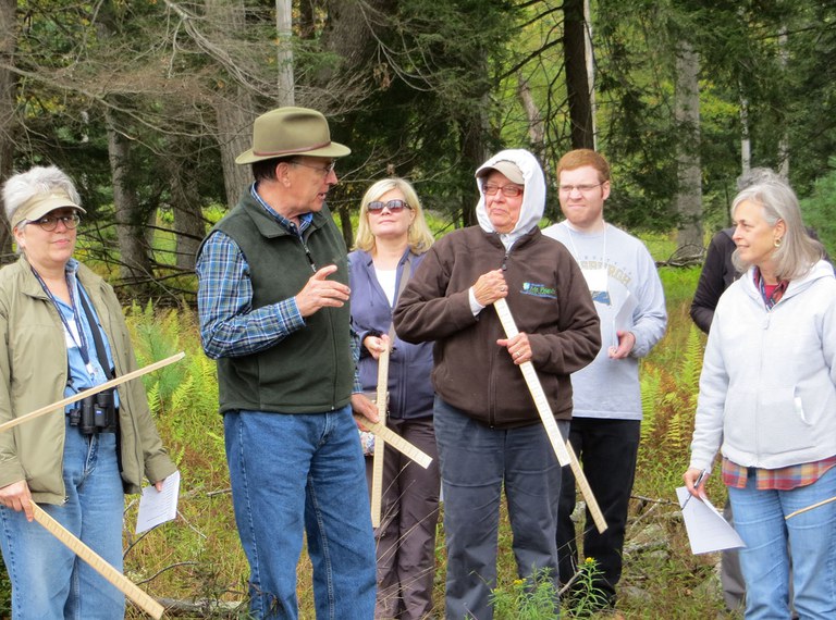 For decades, Jim Finley shared his knowledge and deep understanding of the woods with peer volunteers attending forest stewardship training programs.