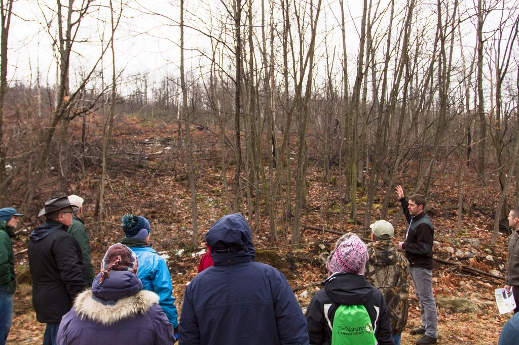 Ben Jones, Habitat Planning & Development Division Chief, PA Game Commission tour instructor