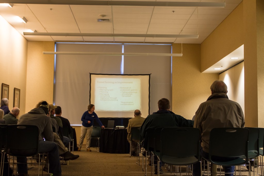Leslie Horner, Forest Stewardship Program Associate, Center for Private Forests at Penn State, Generating income from restorative forestry practices. 