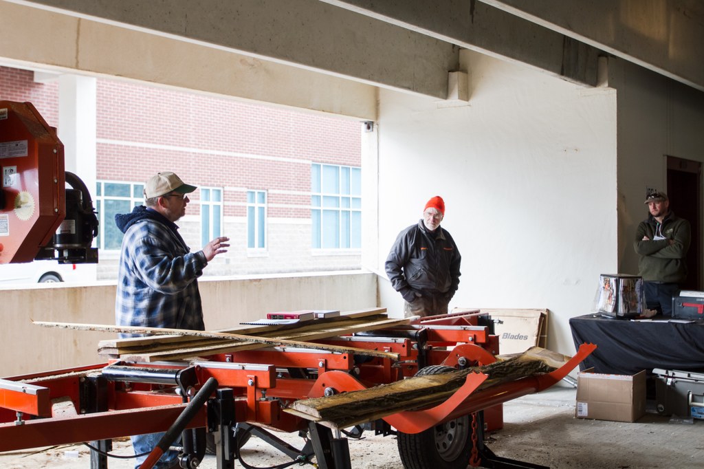 Scott Weikert, Penn State Extension, discusses the basic of lumber manufacturing.
