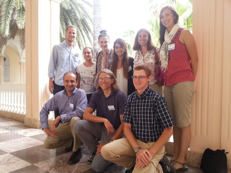 The team attending the WADIS-MAR Conference