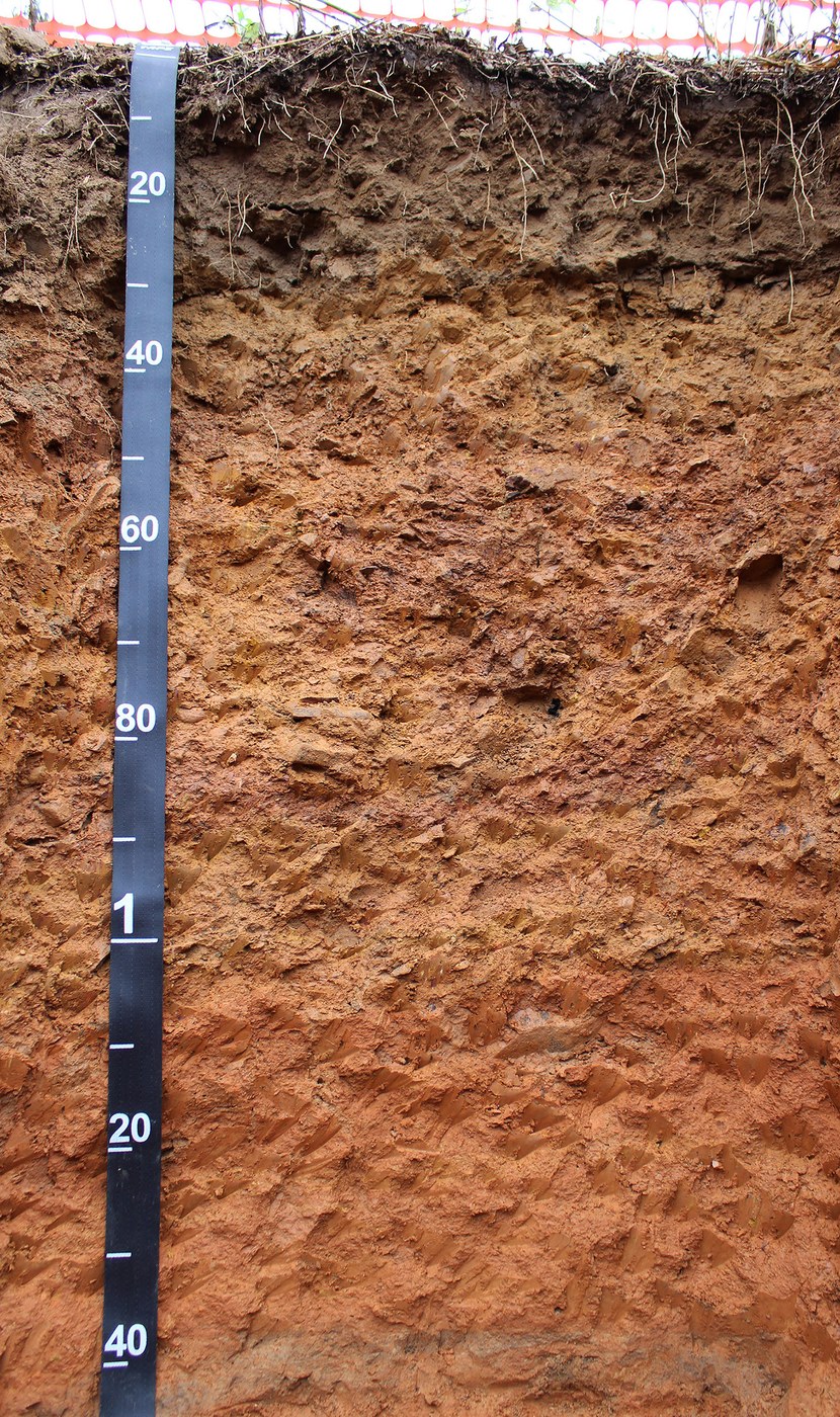 Soil layers measurement