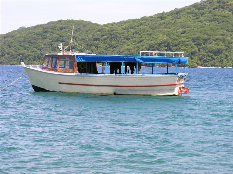 The Sandra Lane - Research Vessel used in Lake Malawi